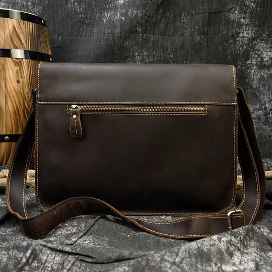 Cowskin Leather Document Bag