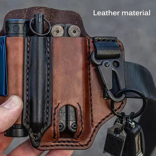 Genuine Leather Tactical Belt