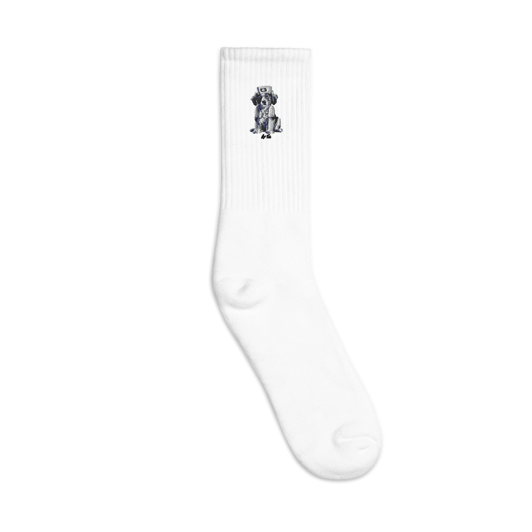 Bruguo Embroidered socks