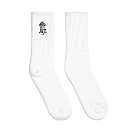 Bruguo Embroidered socks