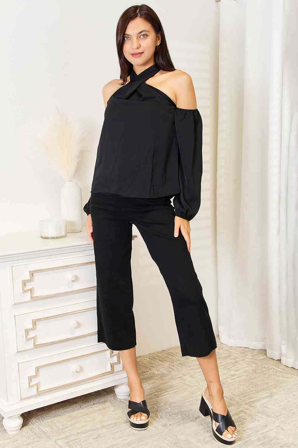 Cold Shoulder Blouse