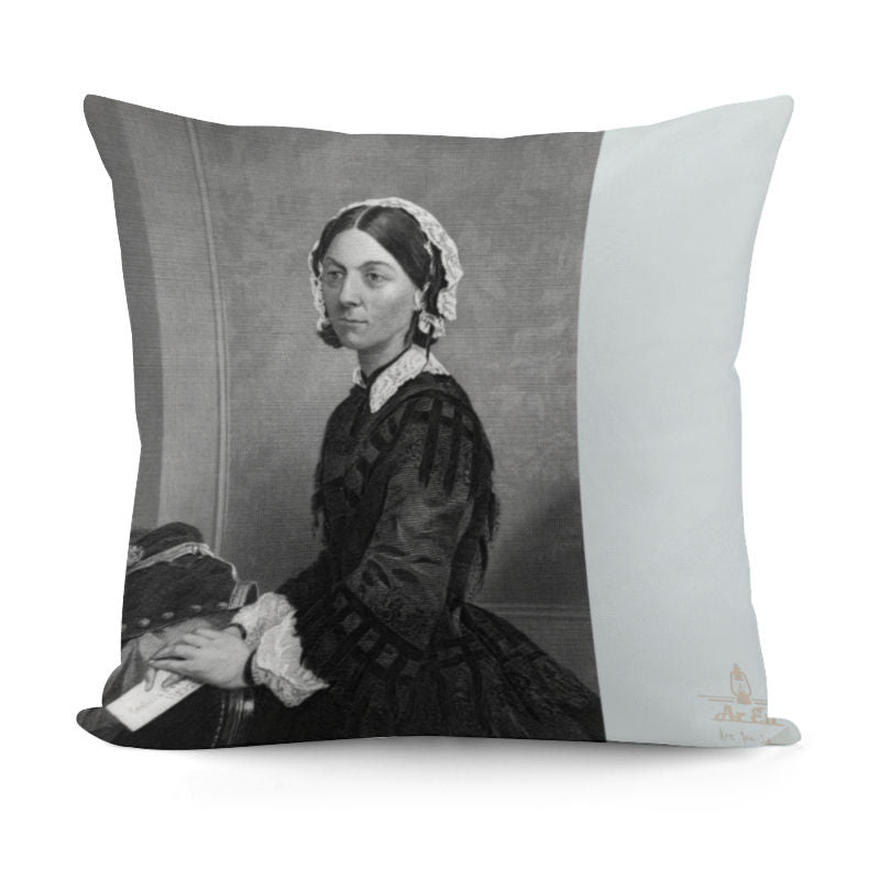 "The Lady with The Lamp " Tribute Pillowcase