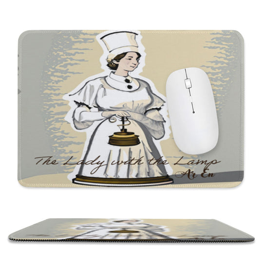 The Lady with The Lamp Ar En Mouse Pad